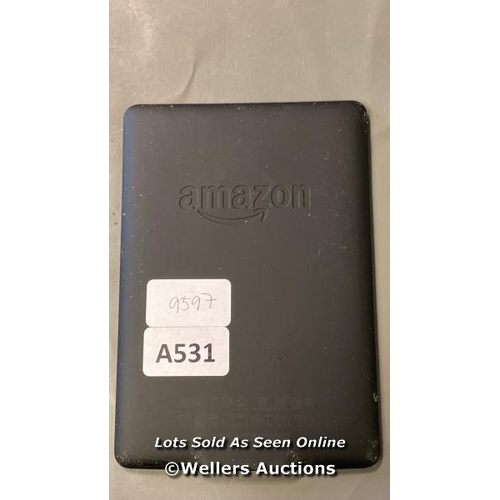 9597 - AMAZON KINDLE 10TH GEN / BLACK