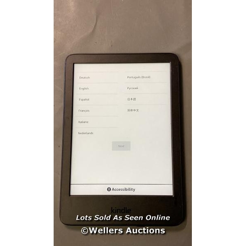 9599 - AMAZON KINDLE /MODEL C2V2L3 / BLACK