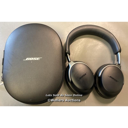 9611 - HEAPHONES: BOSE WITH CASE / MODEL 440108 /SN: 084617M32292702AE