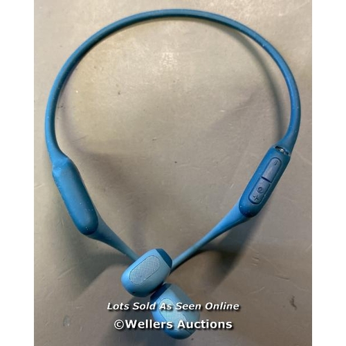 9649 - HEAPHONES: SHOKZ / MODEL S810 / R 005-102773- BLUE