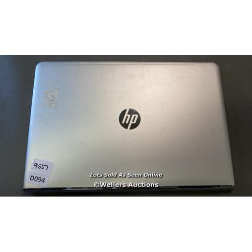 9657 - LAPTOP: HP ENVY / INTEL CORE 15-6200U@1.8GHZ / 1TB HD / 8GB RAM / WIN 10 / SN: 5CG6456LCG - SILVER