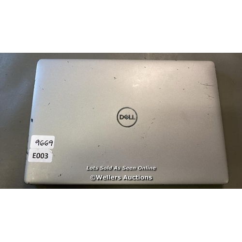 9669 - LAPTOP: DELL LATITUDE 5410 / INTEL CORE 15-10310U@1.7GHZ / 8GB RAM / BIOS REMOVED / HD RAMOVED / REG... 