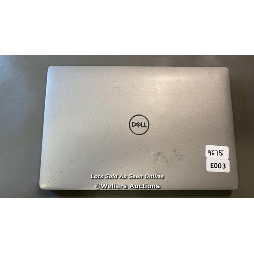 9675 - LAPTOP: DELL LATITUDE 5420 / INTEL CORE 15-1145G7@2.6GHZ / 8GB RAM / BIOS LOCKED / HD REMOVED / KEYB... 