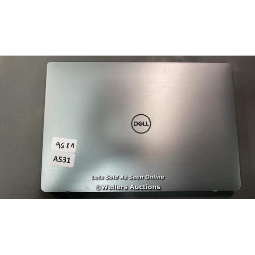 9681 - LAPTOP: DELL LATITUDE 7300 / INTEL CORE 17-8665U@1.9GHZ / 16GB RAM / 500GB HD / WIN 11 / SN: 2MDP3Z2... 