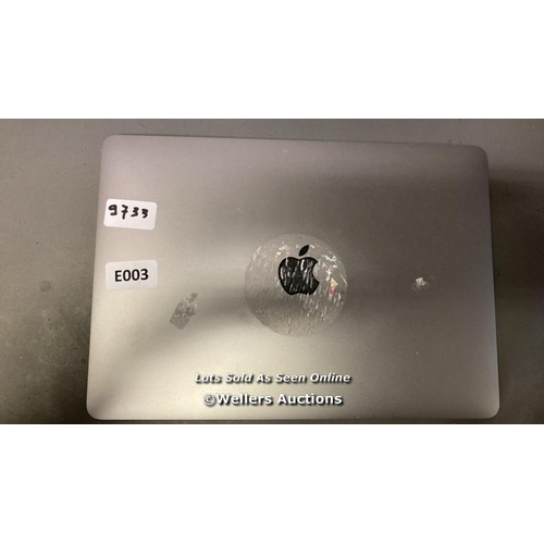 9733 - MACBOOK AIR 13 2020 INTEL PROCESSOR /GOOGLE LOCKED /  SN: FVHD80LBMNHP