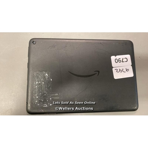 9742 - AMAZON KINDLE / MODEL K72LL4 / ACCOUNT LOCKED /BLACK