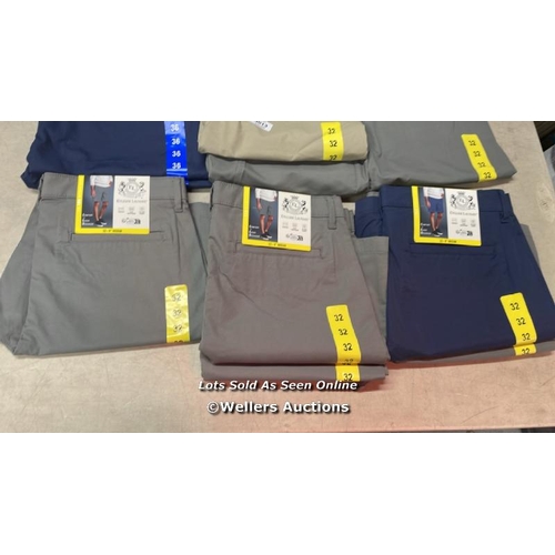 4013 - 10X GENTS NEW ENGLISH LAUNDRY SHORTS / 8 X 32 AND 2 X 36 / B36