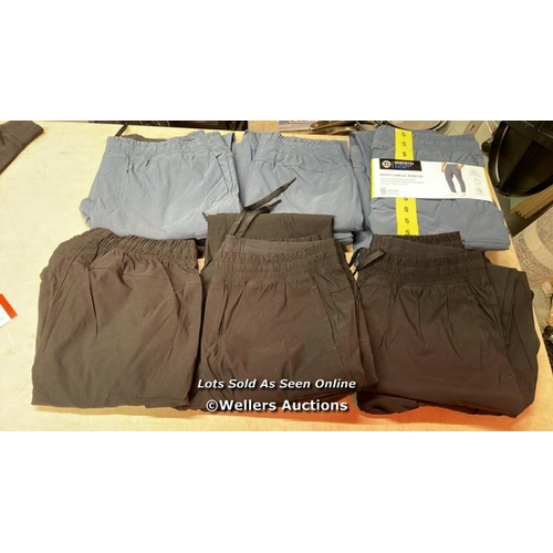 4015 - 12X GENTS NEW MONDETTA CARGO JOGGERS / MIXED SIZES / B36