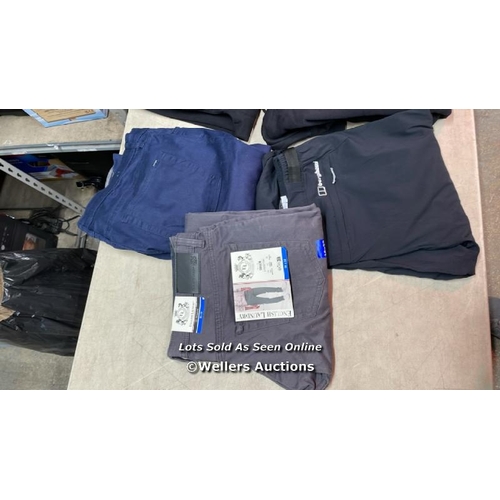 4052 - SELECTION OF GENTS NEW AND AS FOUND CLOTHING INCL. ENGLISH LAUNDRY, PENGUIN, JACHS AND BERGHAUS / MI... 