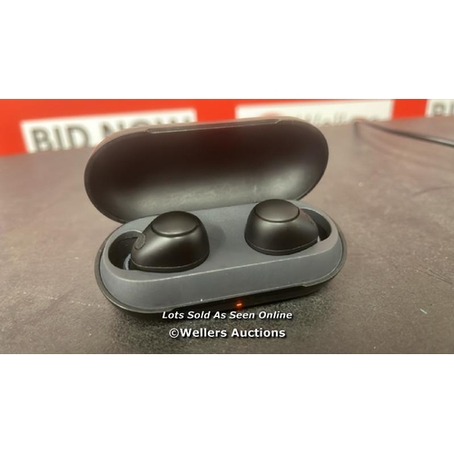 6010 - SONY WF-C700N NOISE CANCELLING IN-EAR HEADPHONES / CONNECTS TO BLUETOOTH AND PLAYS MUSIC / POWERS UP... 