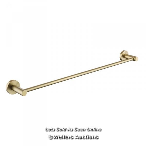 5042 - RRP: 39.99 - BRISTAN WALL MOUNTED TOWEL RAIL / FINISH: BRUSHED BRASS / COMES IN ONE BOX [COLLECTION ... 