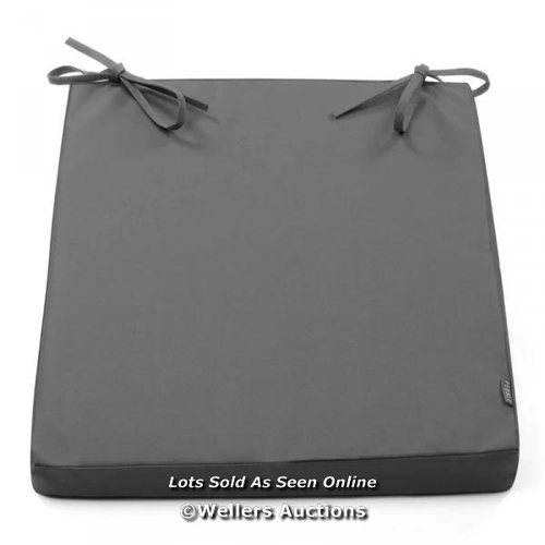 5079 - RRP: 24.99 - SOL 27 OUTDOOR OUTDOOR SEAT CUSHION COLOUR: BLACK / APPEARS TO BE NEW, OPEN BOX - UNLES... 