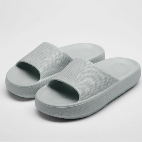 407 - X5 KUDD.LY KLOUD SLIDES - SMALL - GREY - NEW  / G100