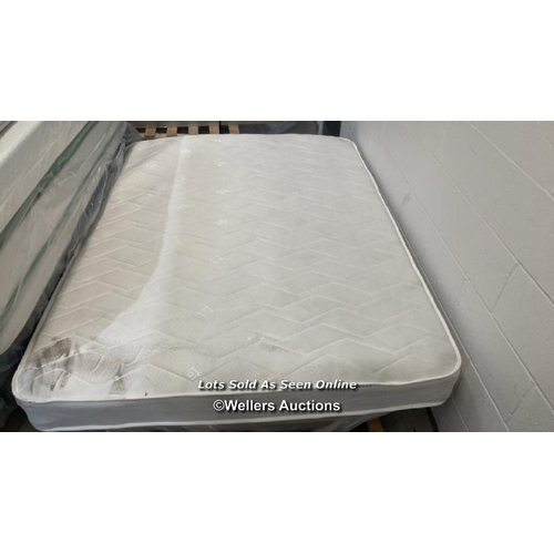 7691 - RRP: 129.99 - ASPIRE ASPIRE NO OPEN COIL MATTRESS SIZE: KINGSIZE (5') / APPEARS TO BE NEW, OPEN BOX ... 