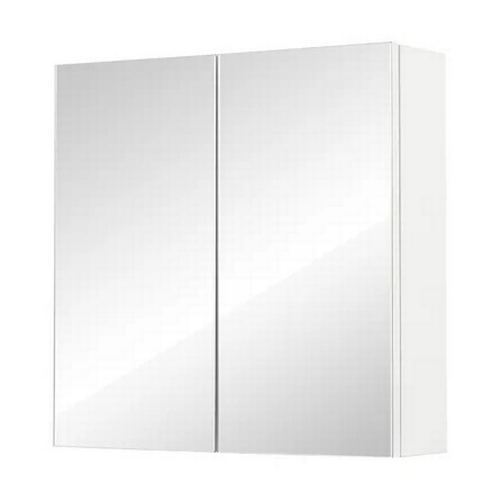 7698 - RRP: 42.99 - EBERN DESIGNS CASMER 45CM X 45 CM SURFACE MOUNT MIRROR CABINET  / APPEARS TO BE NEW, OP... 