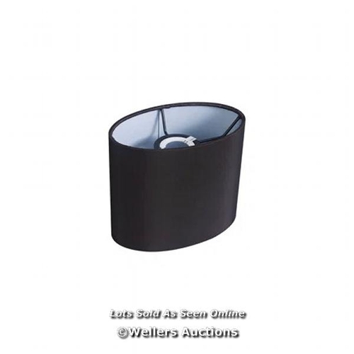 9132 - RRP: 15.26 - 44CM CLIP ON LAMP / SHADE COLOUR: BLACK / 1 BOX / COLLECTION FROM DARTFORD