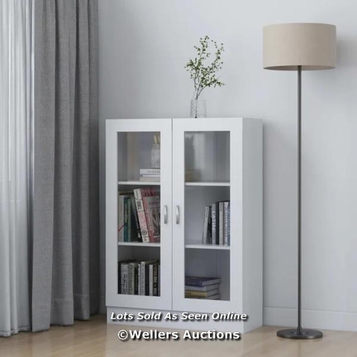 9169 - RRP: 108.99 - ALPEN HOME RUARK 115CM H X 82.5CM W BOOKCASE / COLOUR: WHITE / 1 BOX / COLLECTION FROM... 