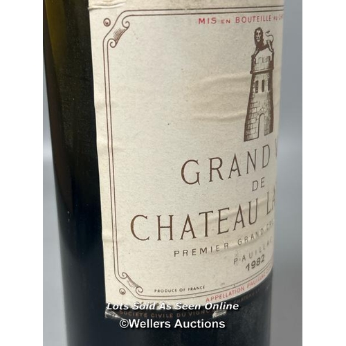 109 - A bottle of 1982 Grand Vin de Chateau Latour Premier Grand Cru Classé Pauillac , 75cl