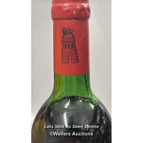 110 - A bottle of 1982 Grand Vin de Chateau Latour Premier Grand Cru Classé Pauillac , 75cl