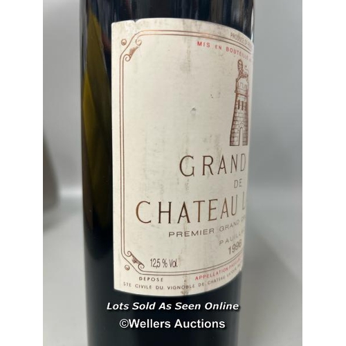 113 - A bottle of 1996 Grand Vin de Chateau Latour Premier Grand Cru Classé Pauillac , 750ml, 12.5% Vol.