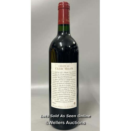 116 - A bottle of 2001 Château Clerc Milon Grand Cru Classe Pauillac, 75cl, 12.5% Vol.