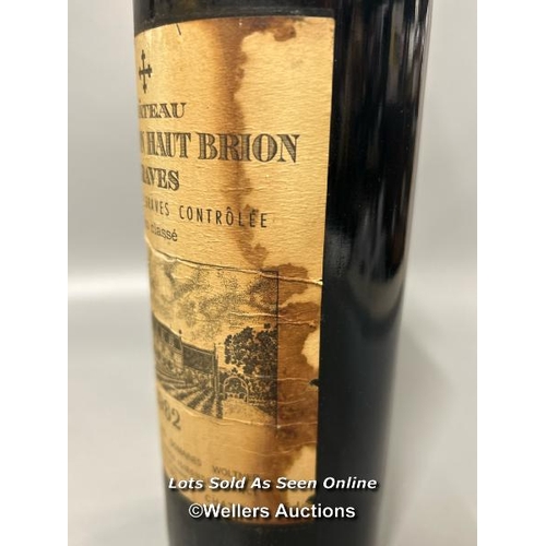 119 - A bottle of 1982 Château La Mission-Haut-Brion, Pessac-Leognan, Cru classe, 75cl.