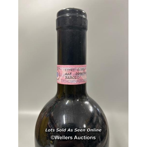 122 - Two bottles of wine; Terres De Galets Côtes Du Rhône 2006, 750ml, 13.5% Vol and Barolo Villa Peiront... 