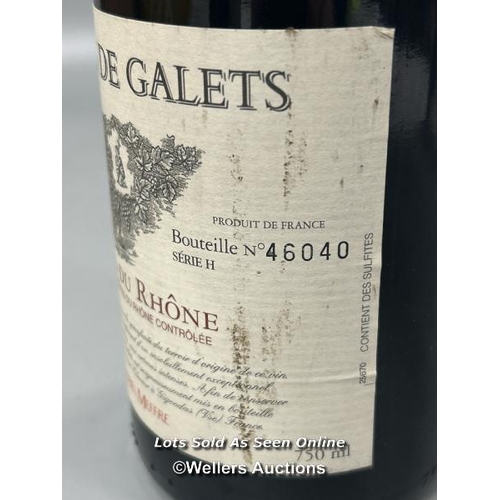 122 - Two bottles of wine; Terres De Galets Côtes Du Rhône 2006, 750ml, 13.5% Vol and Barolo Villa Peiront... 