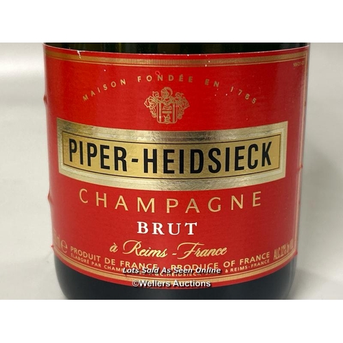 127 - A bottle of Piper - Heidsieck Champagne Brut, 750ml, 12% Vol.