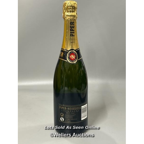 127 - A bottle of Piper - Heidsieck Champagne Brut, 750ml, 12% Vol.