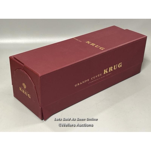 137 - Boxed Krug Champagne Brut Grande Cuvee, 750ml, 12% Vol.