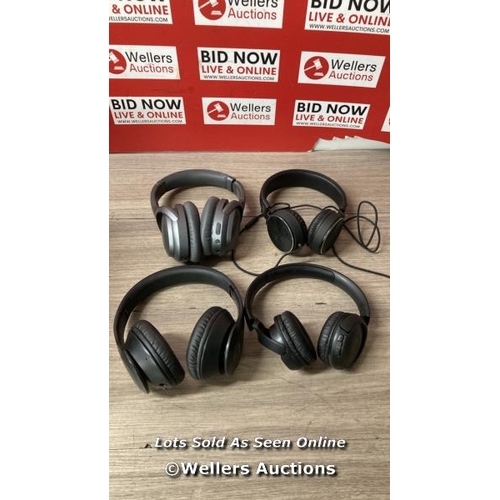 6026 - BAG OF HEADPHONES INCL. JBL / E53