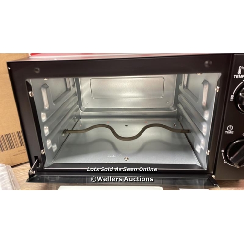 6065 - HOMCOM ELECTRIC OVEN, MODEL 800-088, 750W/ NEW / D1