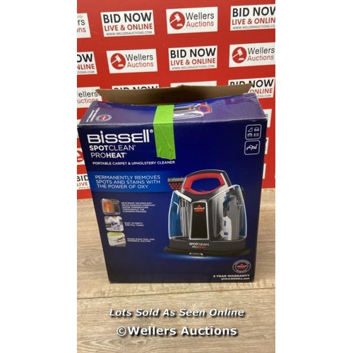 6070 - BISSELL SPOT CLEANER - 36981 / POWERS UP / MINIMAL SIGNS OF USE  / E45