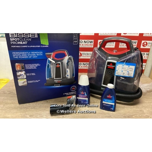 6070 - BISSELL SPOT CLEANER - 36981 / POWERS UP / MINIMAL SIGNS OF USE  / E45