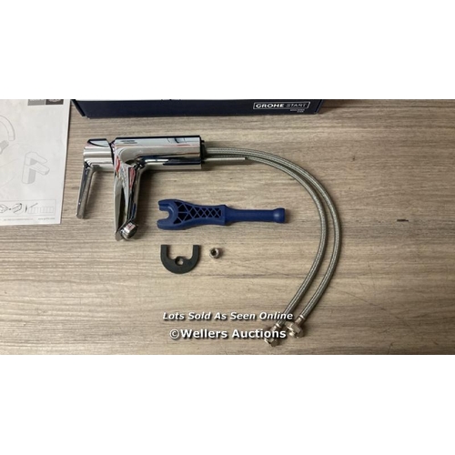 6095 - GROHE BATHROOM BASIN MIXER TAP / MINIMAL IF ANY SIGNS OF USE   / E41