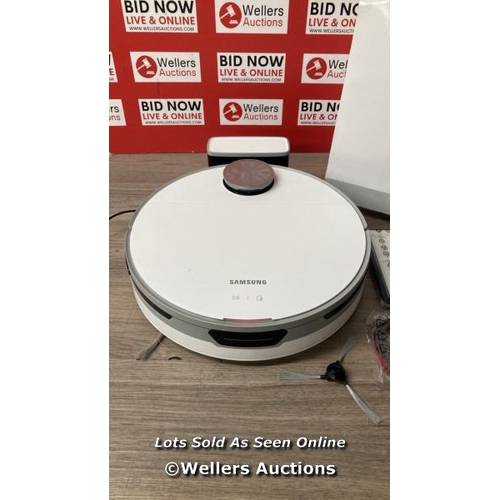 6103 - SAMSUNG JET BOT ROBOT VACUUM CLEANER / POWERS UP / SIGNS OF USE / E16