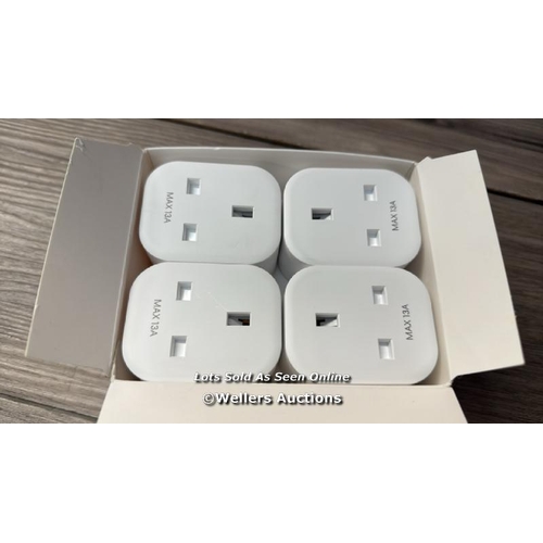 6801 - SMART PLUG WITH ENERGY MONITORING, TIMER PLUG SOCKET UK WORKS WITH ALEXA, GOOGLE HOME, SMART SOCKET ... 