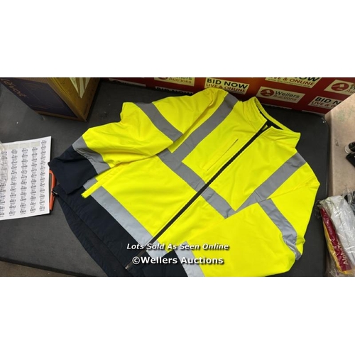 6850 - PORTWEST TWO TONE SOFTSHELL JACKET (3L), SIZE: XXXL, COLOUR: YELLOW, S429YERXXXL / APPEARS NEW, SEE ... 