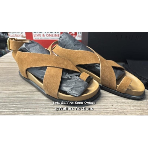 572 - AEMERY JALEN SANDAL / NUTMEG SUEDE / UK 4.5 / RRP: 170 / NEW, WITH BOX / G48