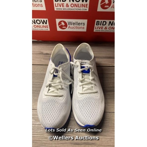 624 - UNDER ARMOUR HOVR SONIC 6 / UK 7 / WHITE/TEAM ROYA / RRP: 105 / NEW WITHOUT BOX / G30