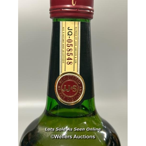 146 - Three bottles of Whisky; Jameson Irish Whiskey, 700ml, 40% Vol, Glenfiddich Special Reserve single m... 