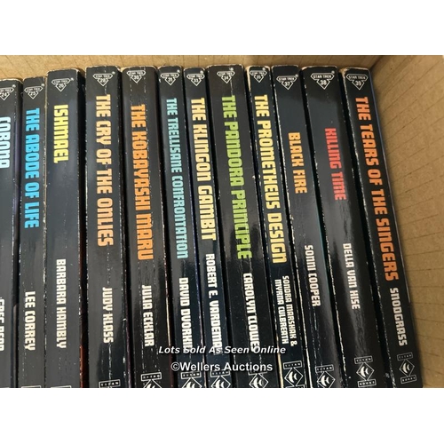 160 - Star Trek - paperback editions of the Titan books Star Trek series 1987 - 1993 (42), Four books from... 