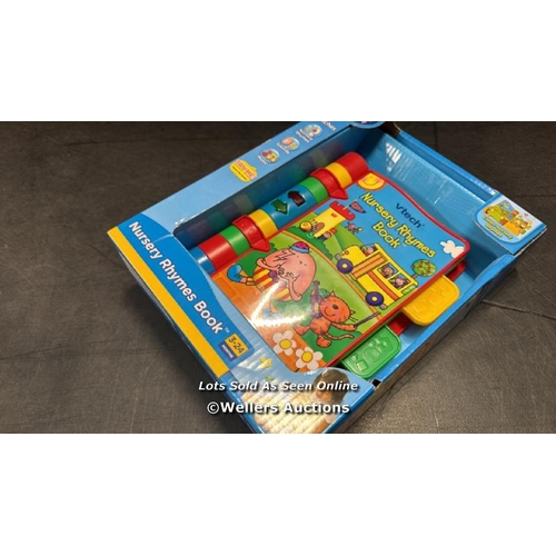 1183 - VTECH BABY NURSERY RHYMES BOOK, LIGHT UP, INTERACTIVE, MUSICAL BABY BOOK WITH SOUNDS AND PHRASES, SU... 