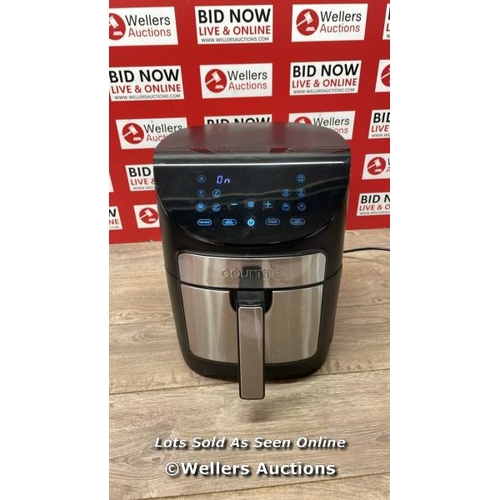 68 - GOURMIA 6.7L DIGITIAL AIR FRYER / POWERS UP / SIGNS OF USE / E26