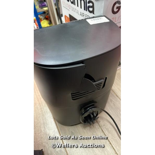 72 - GOURMIA 6.7L DIGITIAL AIR FRYER / POWERS UP / MINIMAL SIGNS OF USE / W1