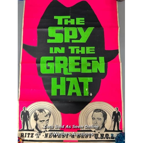 190 - The Spy in the Green Hat (1967) British Double Crown film poster 20