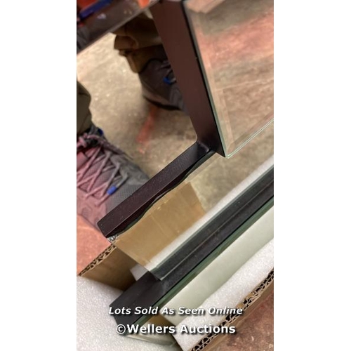 2416 - GALLERY MONTESSA MIRROR, 70 X 80CM / APPEARS NEW / SLIGHT DAMAGE SEE IMAGES  / W3