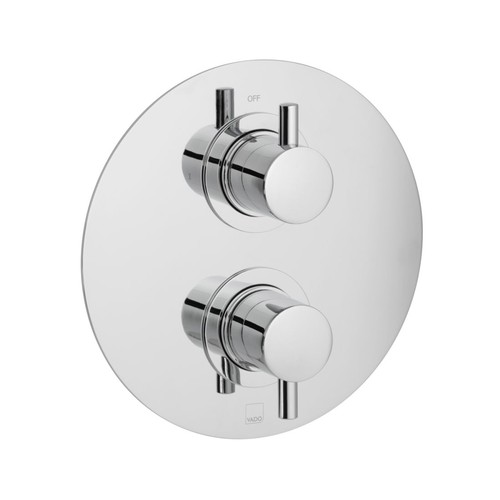 3060 - VADO CELCIUS 3 OUTLET THERMOSTATIC SHOWER VALVE, FINISHED IN A HIGH-SHINE POLISHED CHROME / CEL-148D... 