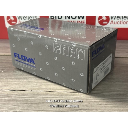 1 - FLOVA FH-FLOVA UK 2108 (1268) LVMBAS LEVO CLOAKROOM BASIN MIXER WITH CLICKER WASTE SET / BRAND NEW I... 